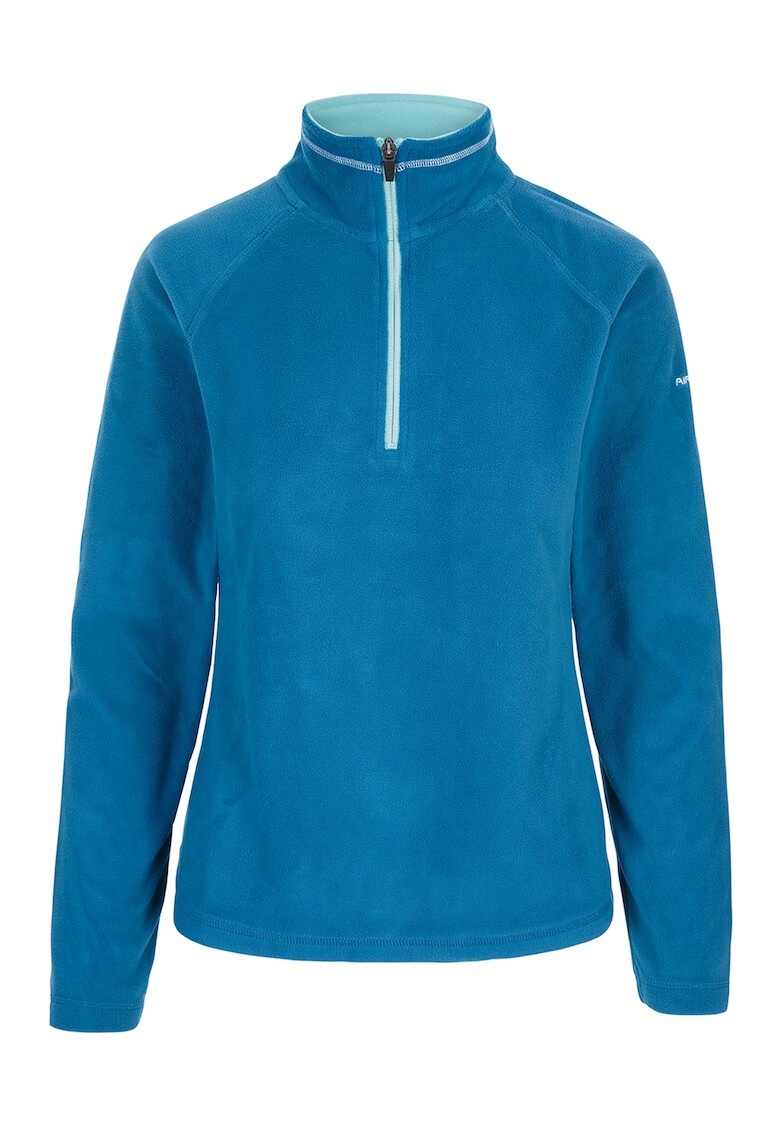 Trespass Bluza sport din fleece cu fermoar scurt Skylar - Pled.ro