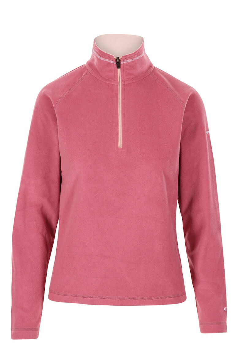 Trespass Bluza sport din fleece cu fermoar scurt Skylar - Pled.ro