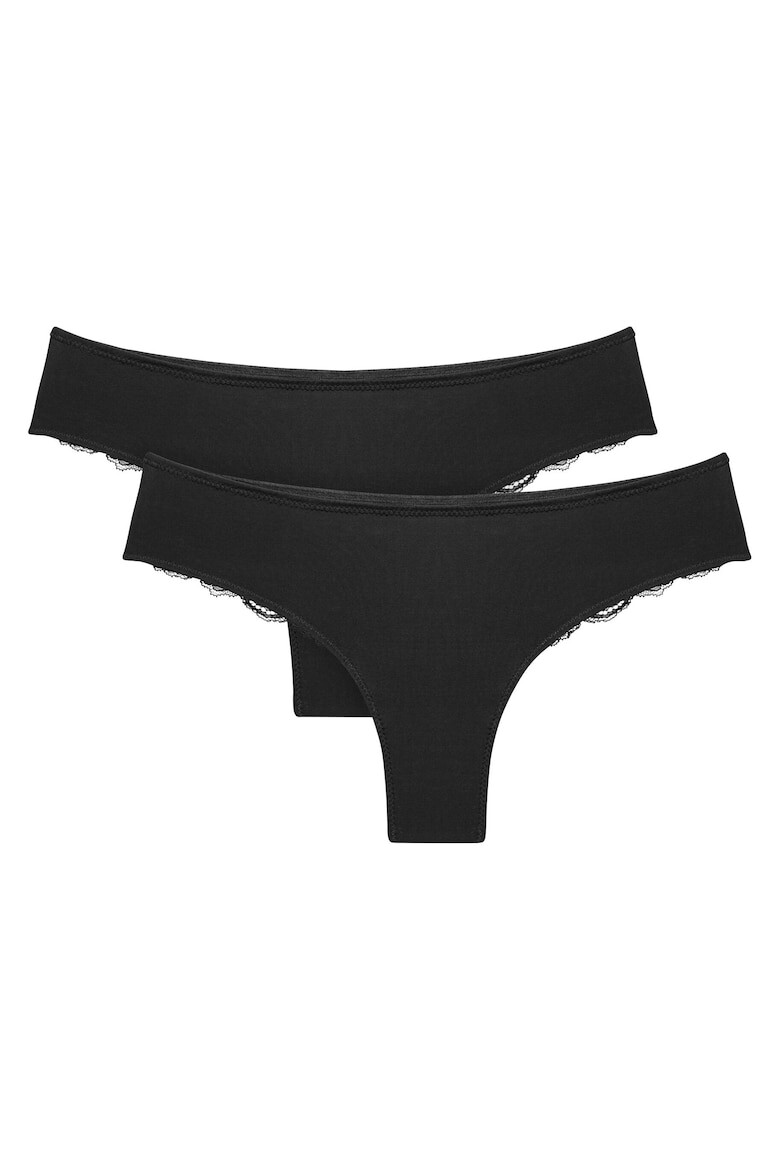 Triumph Set de chiloti brazilieni cu garnituri de dantela Lovely - 2 perechi - Pled.ro