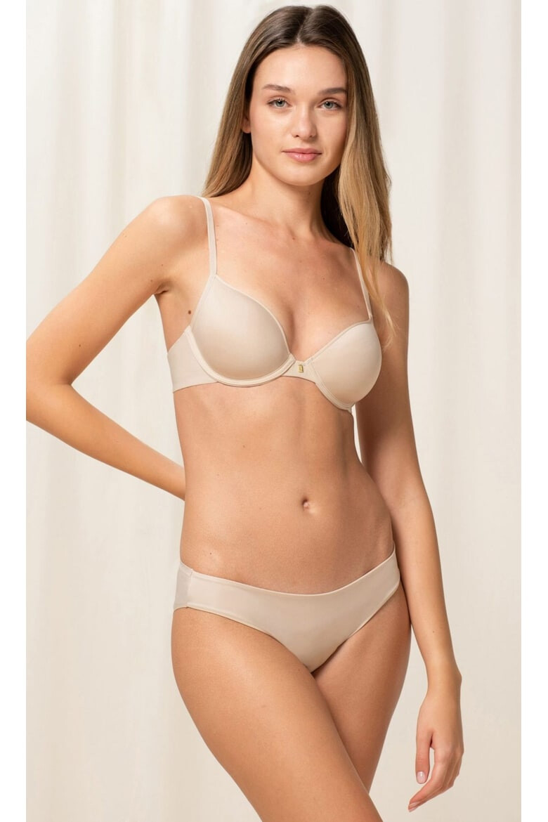 Triumph Sutien dama cu burete aerat Body Make-Up Essentials bej - Pled.ro