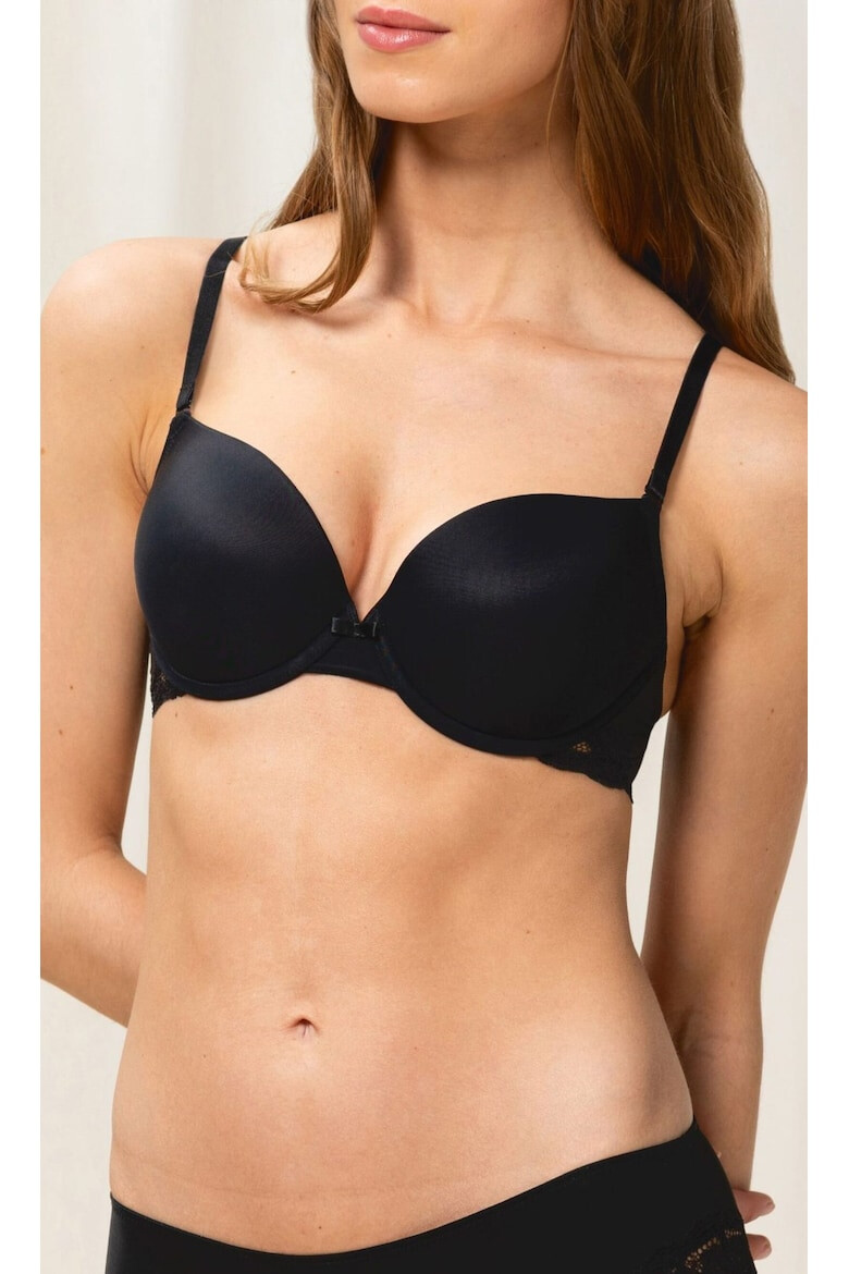 Triumph Sutien dama push-up Lovely Micro negru - Pled.ro