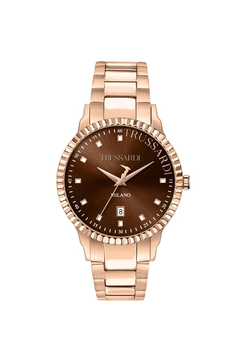 Trussardi Ceas barbatesc R2453141008 Quartz Rose gold - Pled.ro