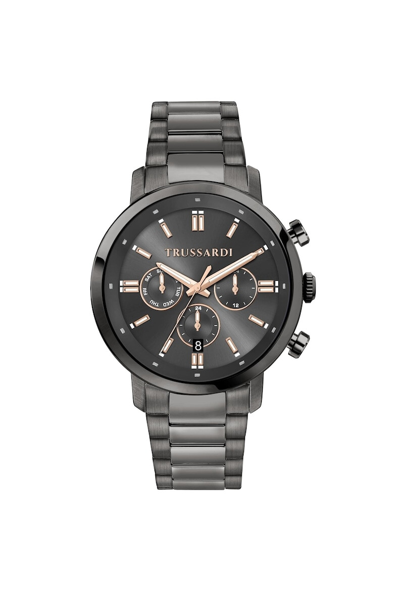 Trussardi Ceas barbatesc R2453147012 Quartz Gri - Pled.ro