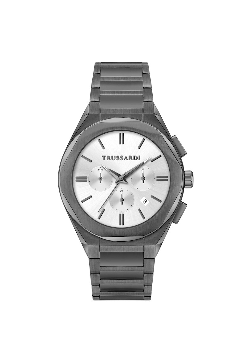 Trussardi Ceas barbatesc R2453156003 Quartz Gri - Pled.ro