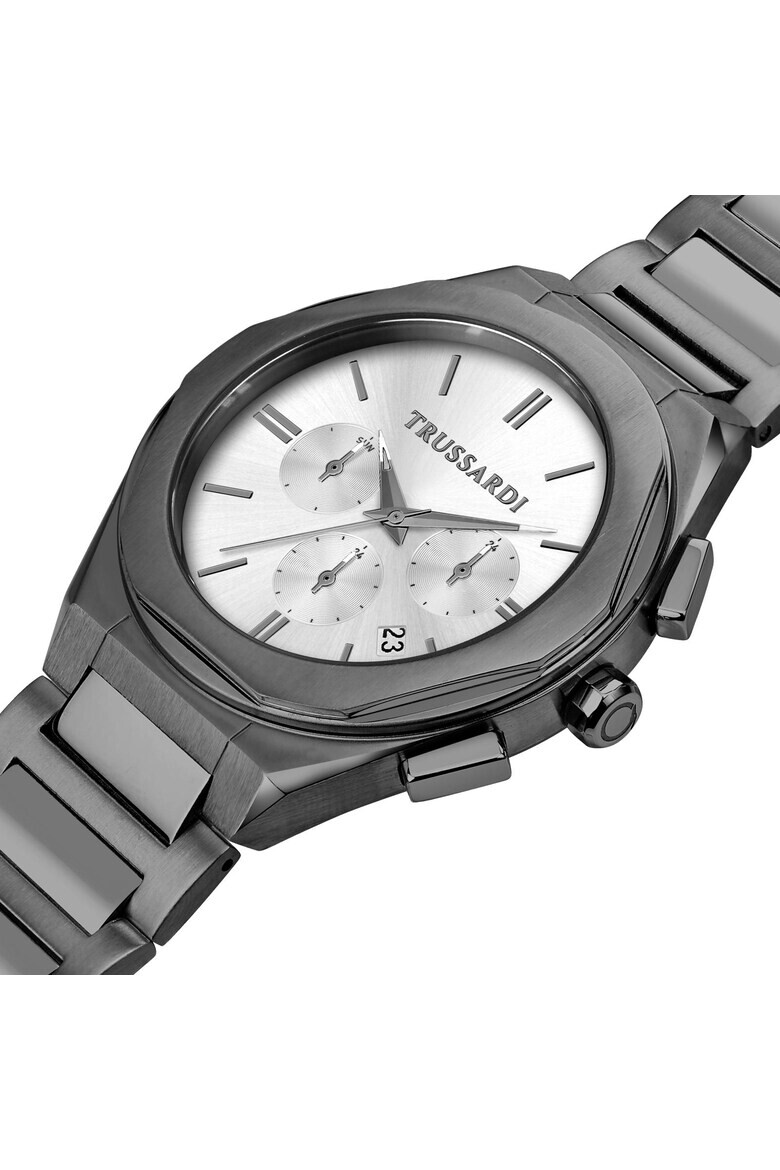 Trussardi Ceas barbatesc R2453156003 Quartz Gri - Pled.ro