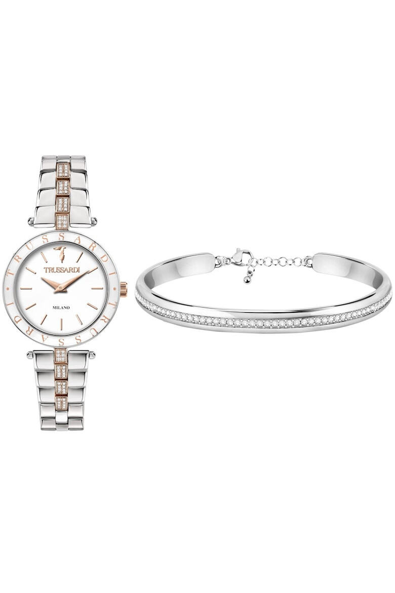 Trussardi Ceas dama R2453145507 Quartz Argintiu - Pled.ro