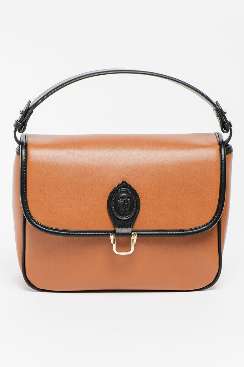 Trussardi Geanta crossbody de piele ecologica Clavel - Pled.ro