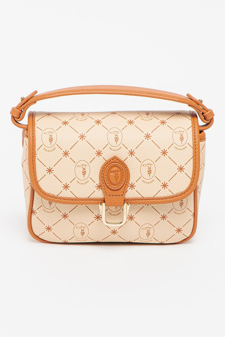 Trussardi Geanta crossbody de piele ecologica Clavel - Pled.ro