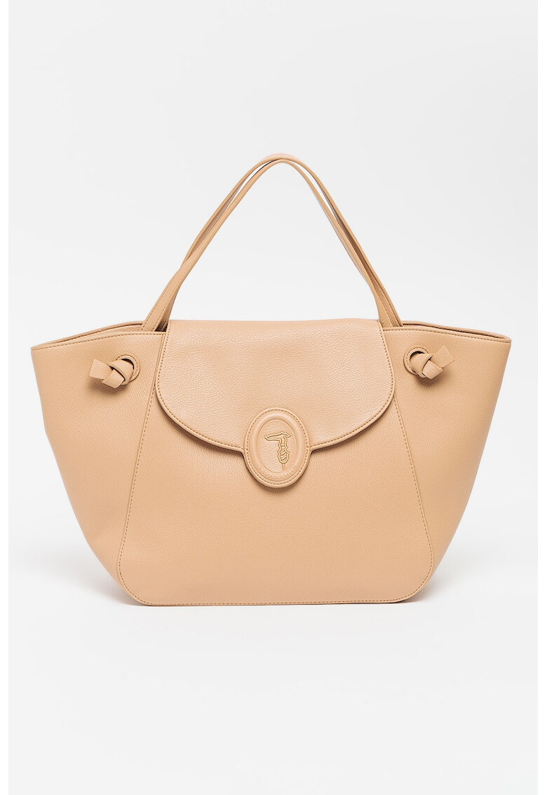 Trussardi Geanta tote de piele ecologica Amber - Pled.ro