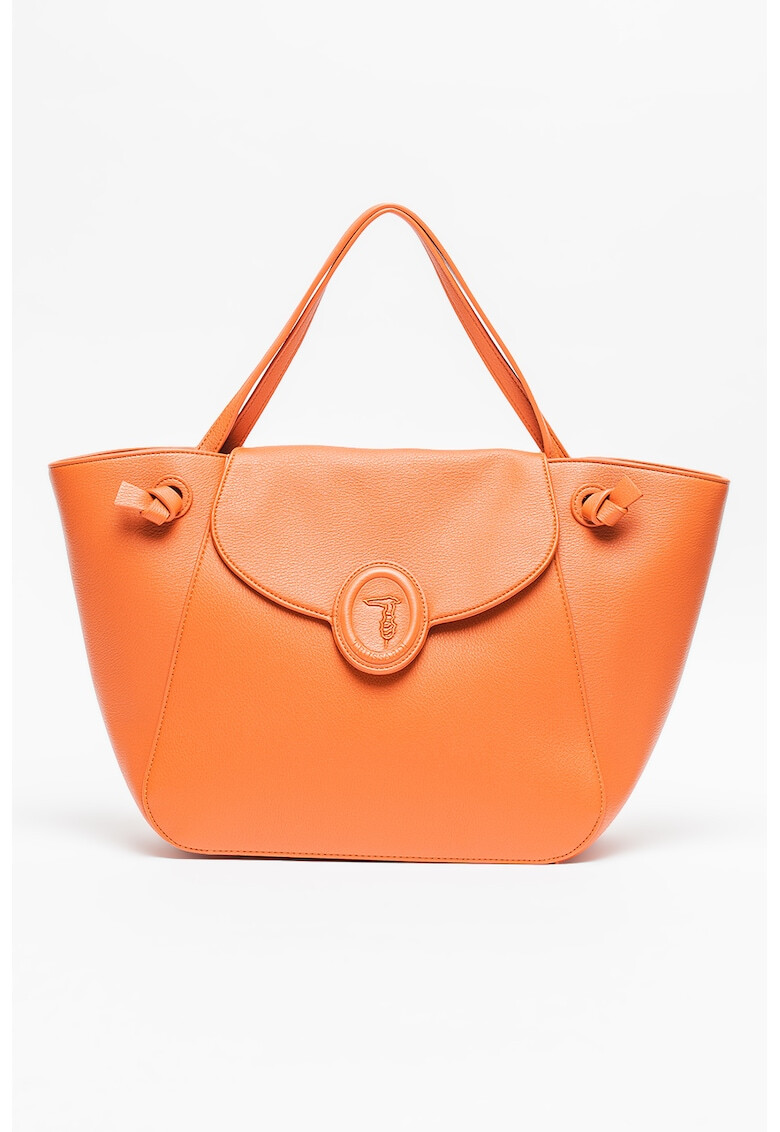 Trussardi Geanta tote de piele ecologica Amber - Pled.ro