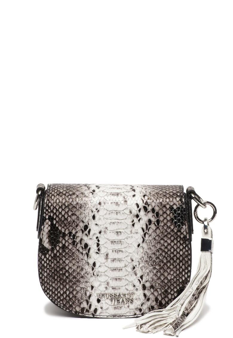 Trussardi Jeans Geanta crossbody cu model piele de reptila Iris - Pled.ro