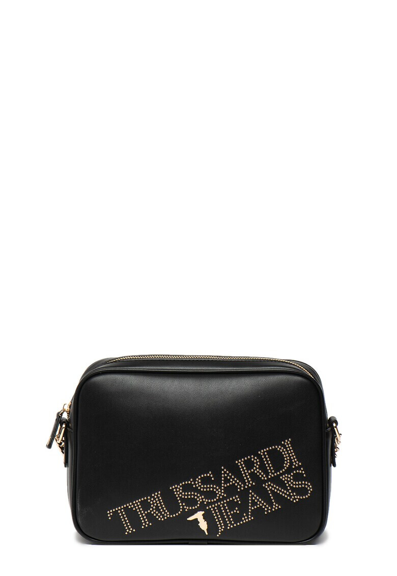 Trussardi Jeans Geanta crossbody de piele ecologica cu bareta din lant Camera - Pled.ro