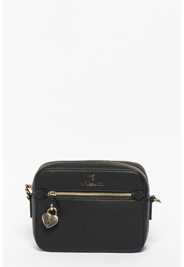 Trussardi Geanta crossbody din piele ecologica Grana Cervo - Pled.ro