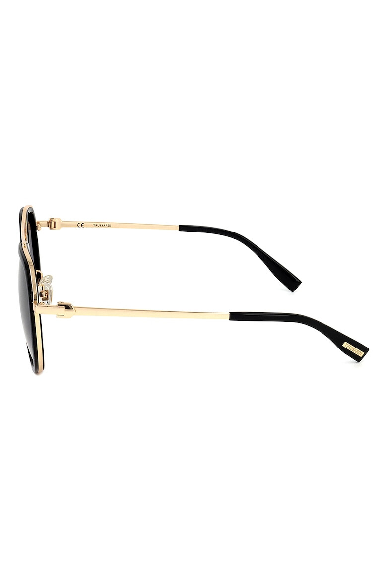 Trussardi Ochelari de soare aviator cu lentile in degrade - Pled.ro