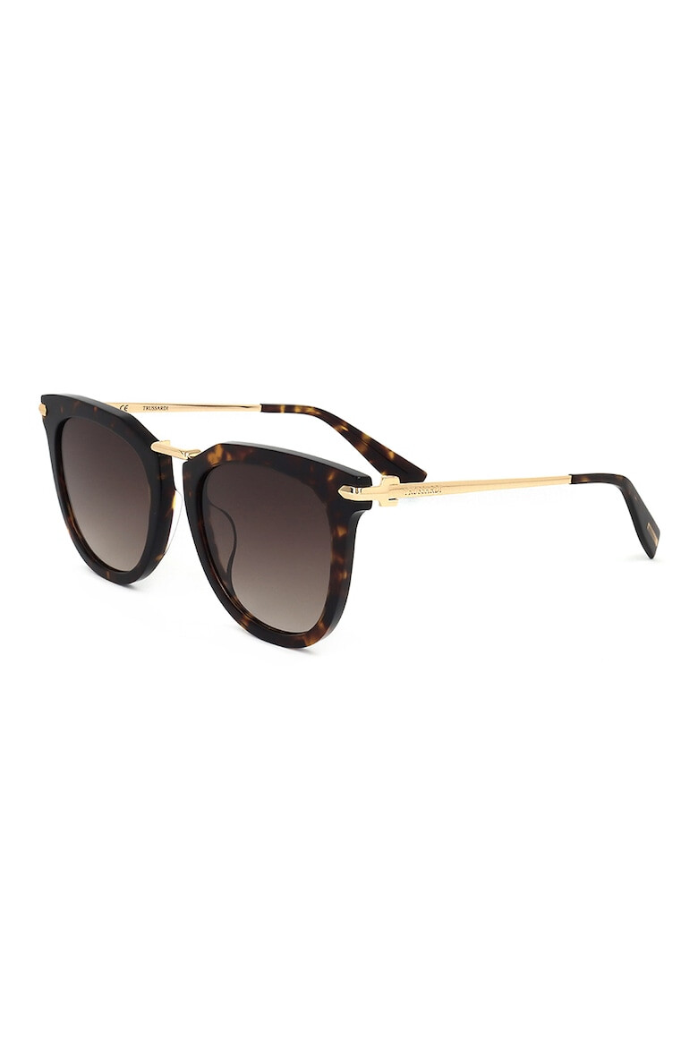 Trussardi Ochelari de soare aviator cu lentile in degrade - Pled.ro