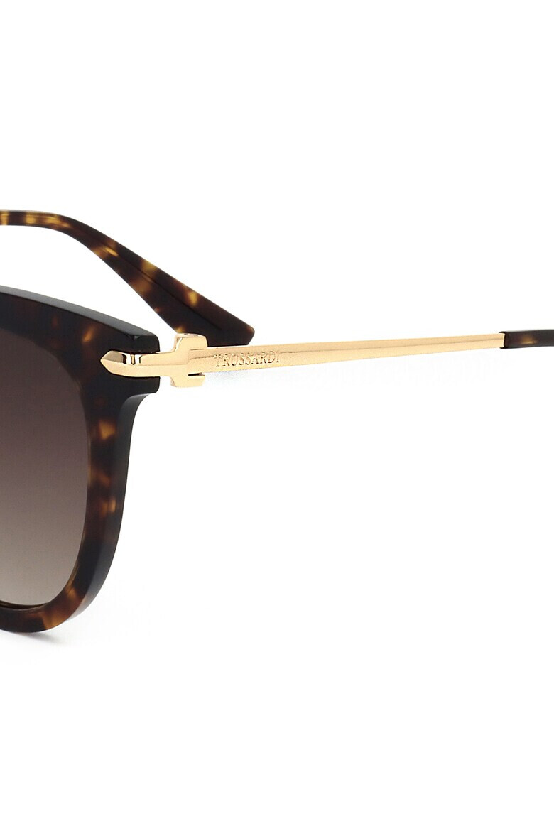 Trussardi Ochelari de soare aviator cu lentile in degrade - Pled.ro