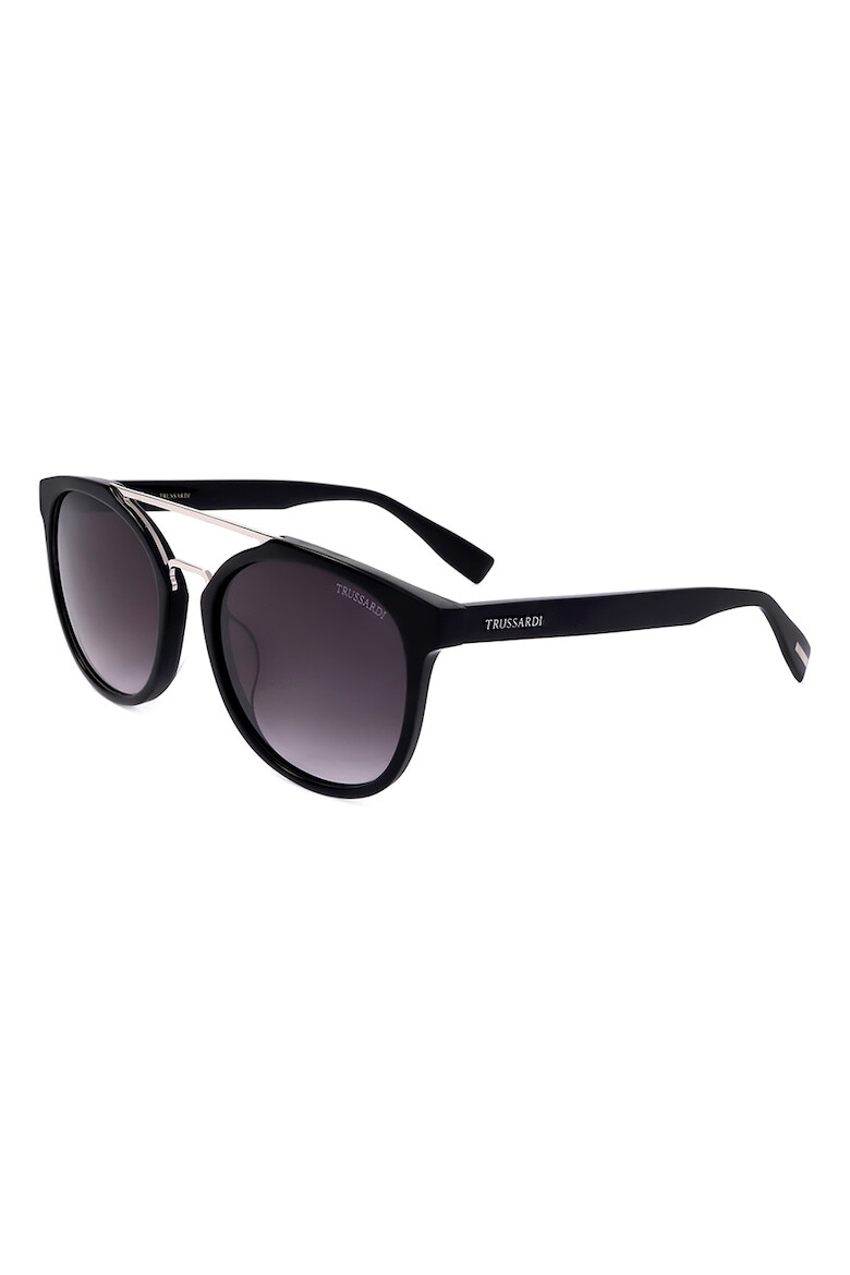 Trussardi Ochelari de soare aviator cu lentile in degrade - Pled.ro