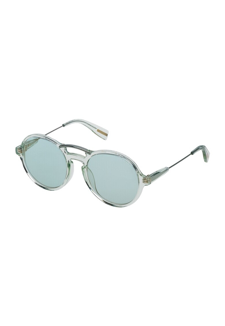 Trussardi Ochelari de soare rotunzi cu aspect semitransparent - Pled.ro