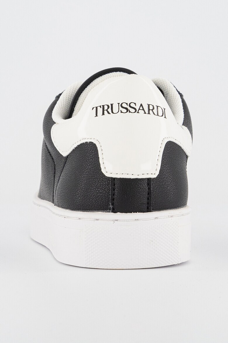 Trussardi Pantofi sport de piele ecologica cu detalii contrastante - Pled.ro