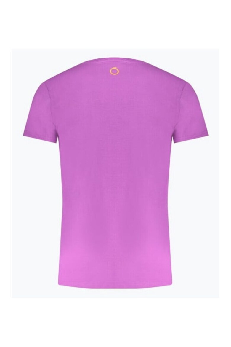 Trussardi Tricou barbati cu decolteu la baza gatului din bumbac Violet - Pled.ro