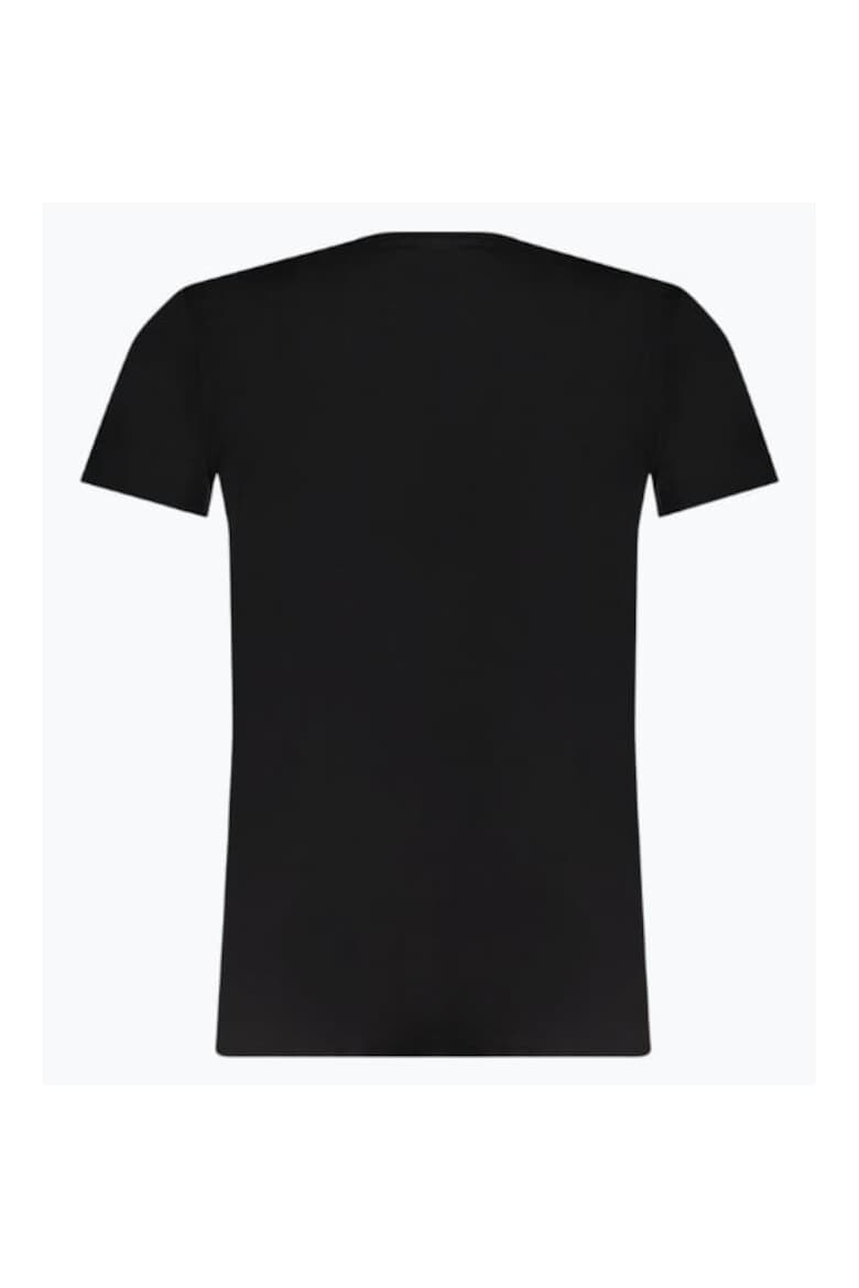 Trussardi Tricou barbati din bumbac cu logo si croiala Regular fit TRU2MTS01 Negru - Pled.ro