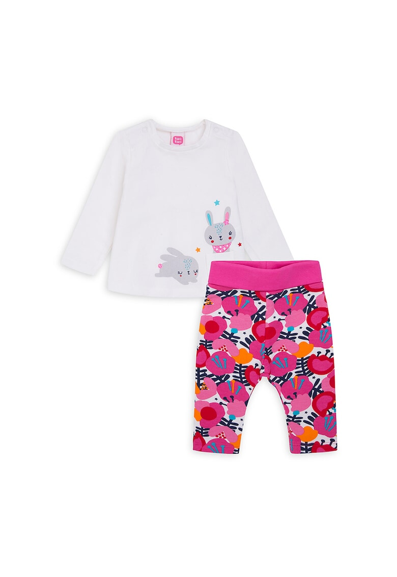 Tuc Tuc Set de bluza cu imprimeu si pantaloni - Pled.ro