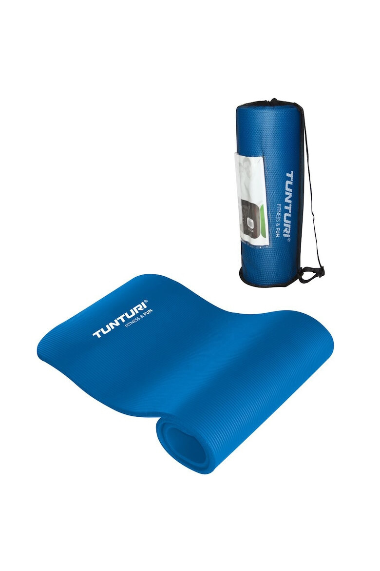 Tunturi Saltea fitness 185x60x1.5 cm albastru - Pled.ro