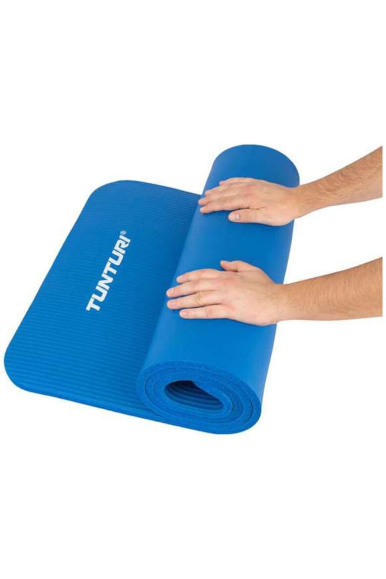 Tunturi Saltea fitness 185x60x1.5 cm albastru - Pled.ro