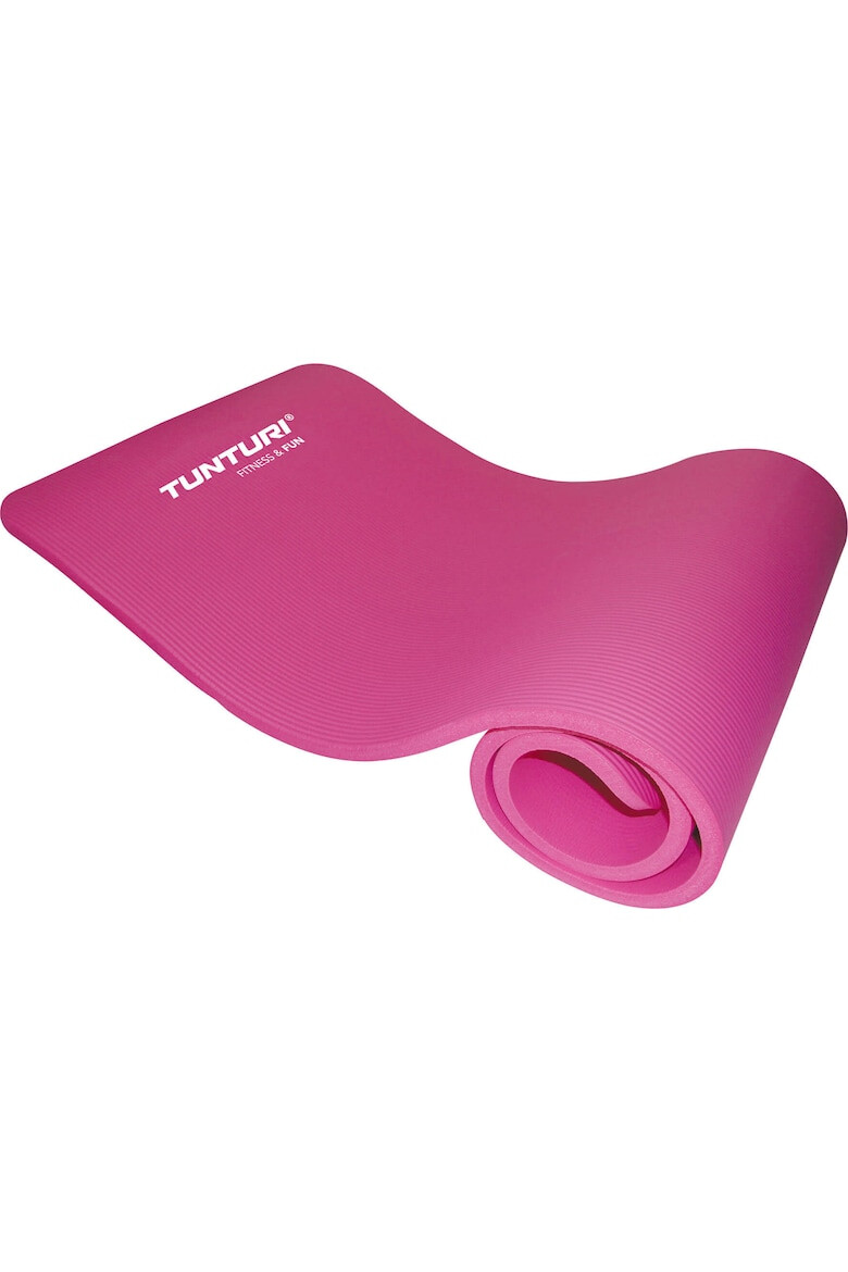 Tunturi Saltea fitness/yoga/pilates NBR 180 x 60 x 1.5 cm roz - Pled.ro