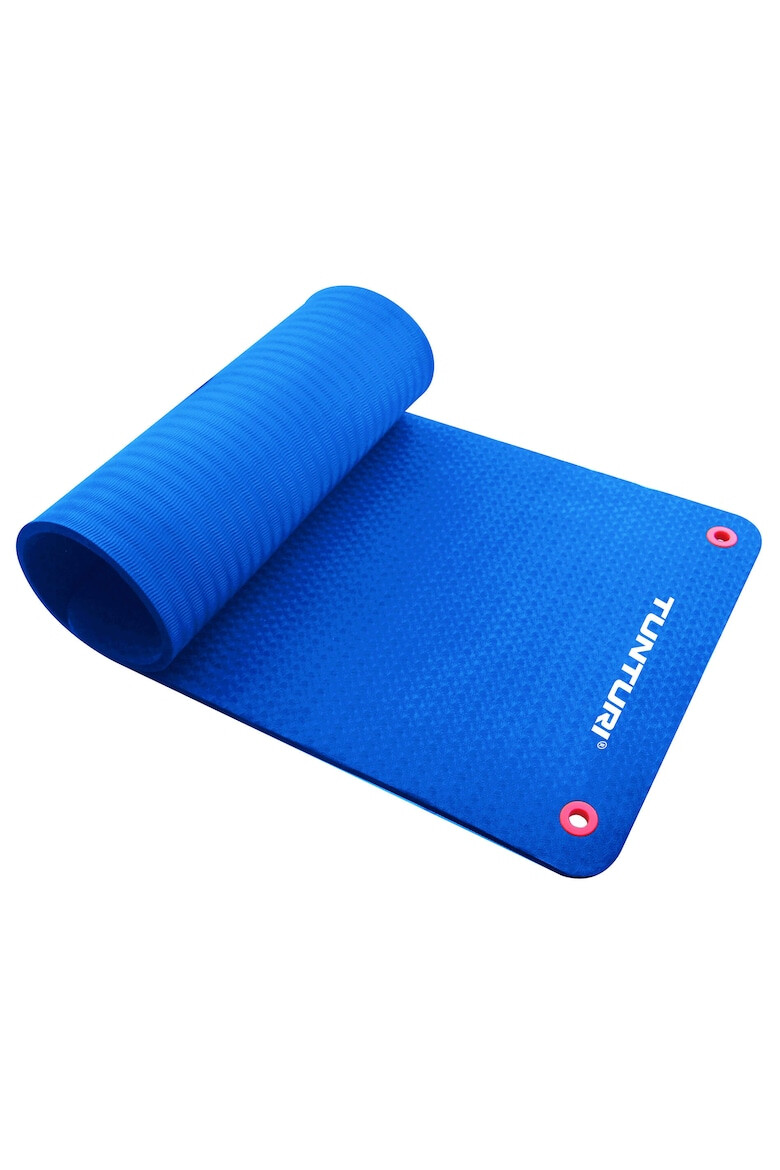 Tunturi Saltea fitness/yoga/pilates Pro 140x60x1.5 cm albastru - Pled.ro