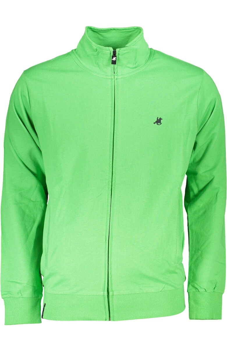 U.S. GRAND POLO EQUIPMENT & APPAREL Bluza barbati U.S. POLO ASSN. 100% Bumbac Verde USF-009 - Pled.ro