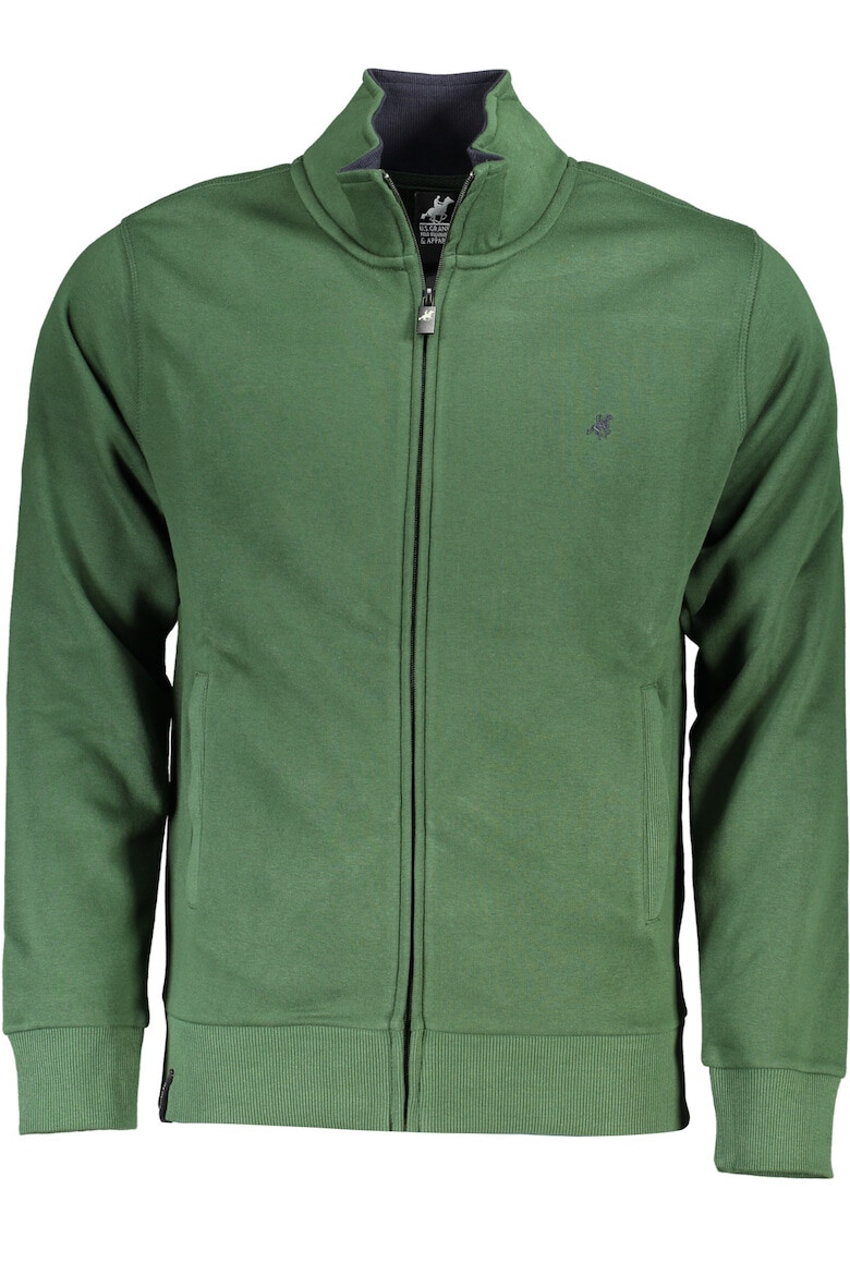 U.S. GRAND POLO EQUIPMENT & APPAREL Bluza barbati U.S. POLO ASSN. 60% Bumbac 40% Poliester Verde USF178 - Pled.ro