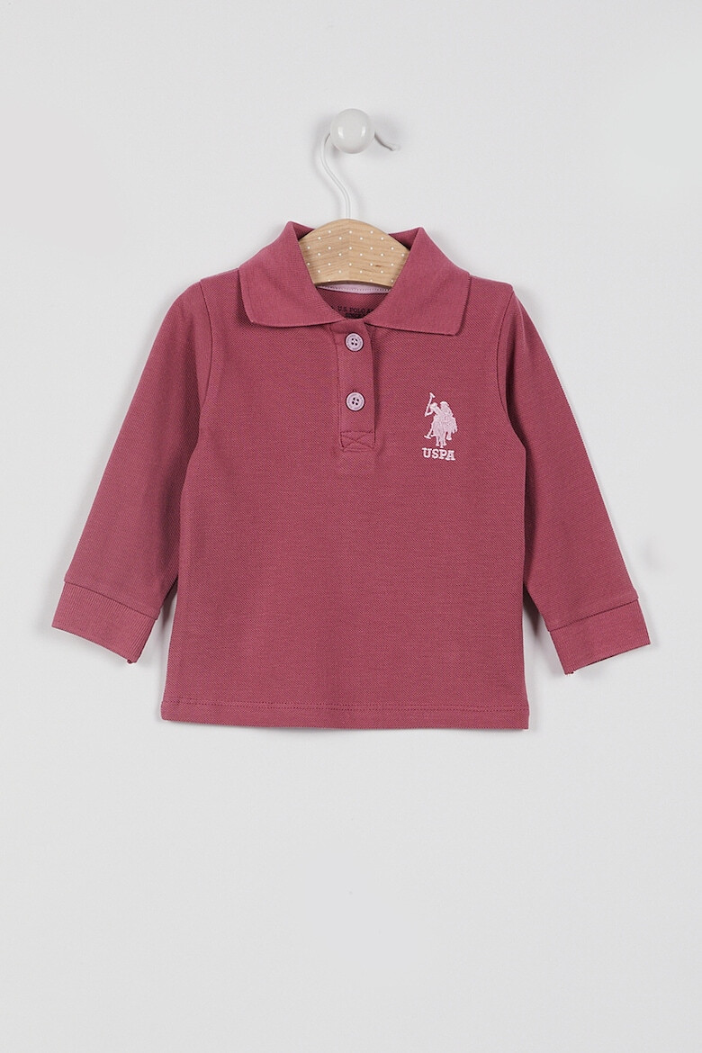 U.S. Polo Assn. Bluza polo cu logo - Pled.ro