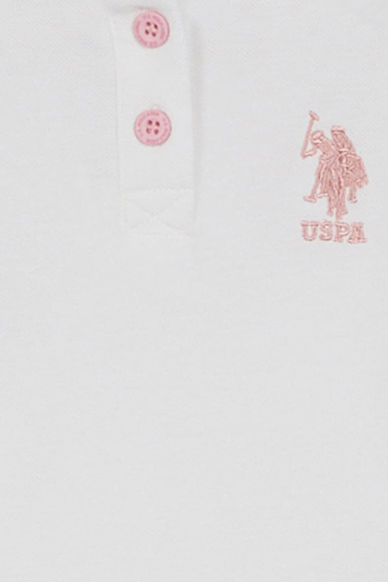 U.S. Polo Assn. Bluza polo cu logo - Pled.ro