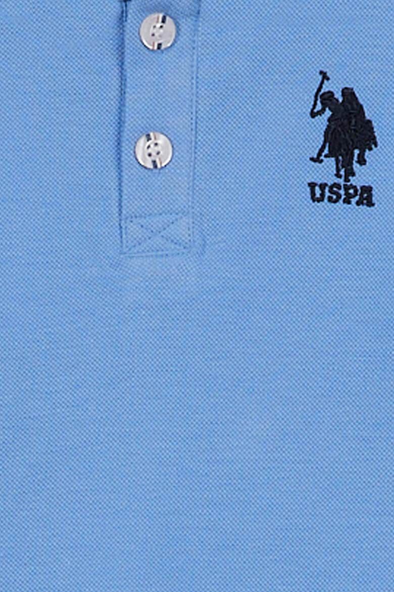 U.S. Polo Assn. Bluza polo cu logo - Pled.ro