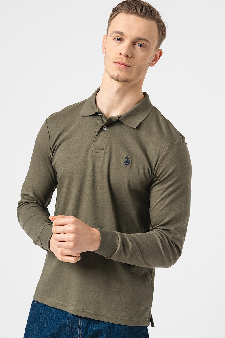 U.S. Polo Assn. Bluza polo de bumbac - Pled.ro