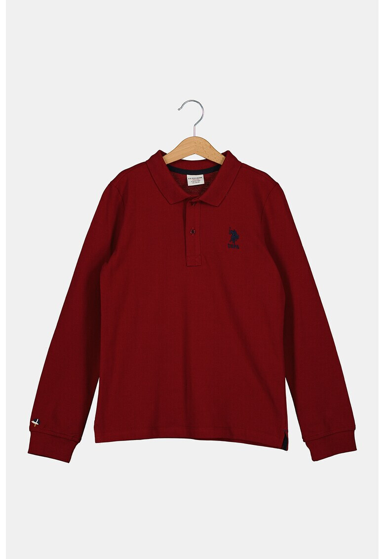 U.S. Polo Assn. Bluza polo de bumbac - Pled.ro