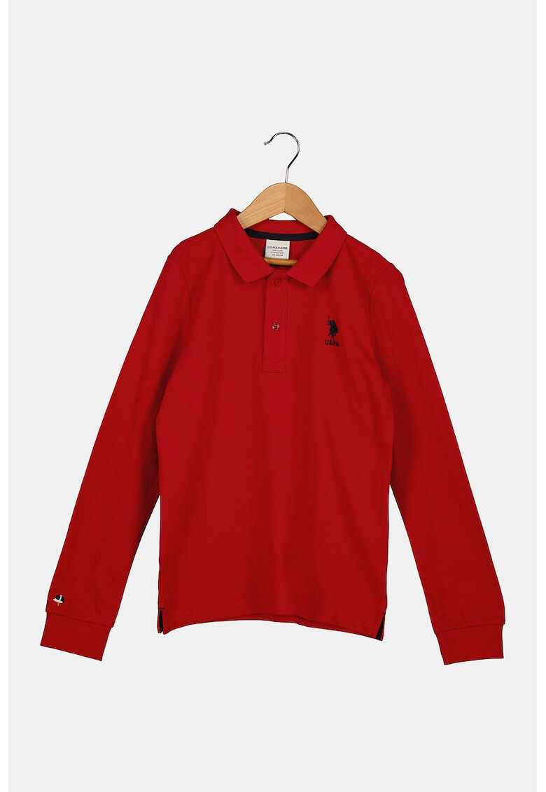 U.S. Polo Assn. Bluza polo de bumbac - Pled.ro