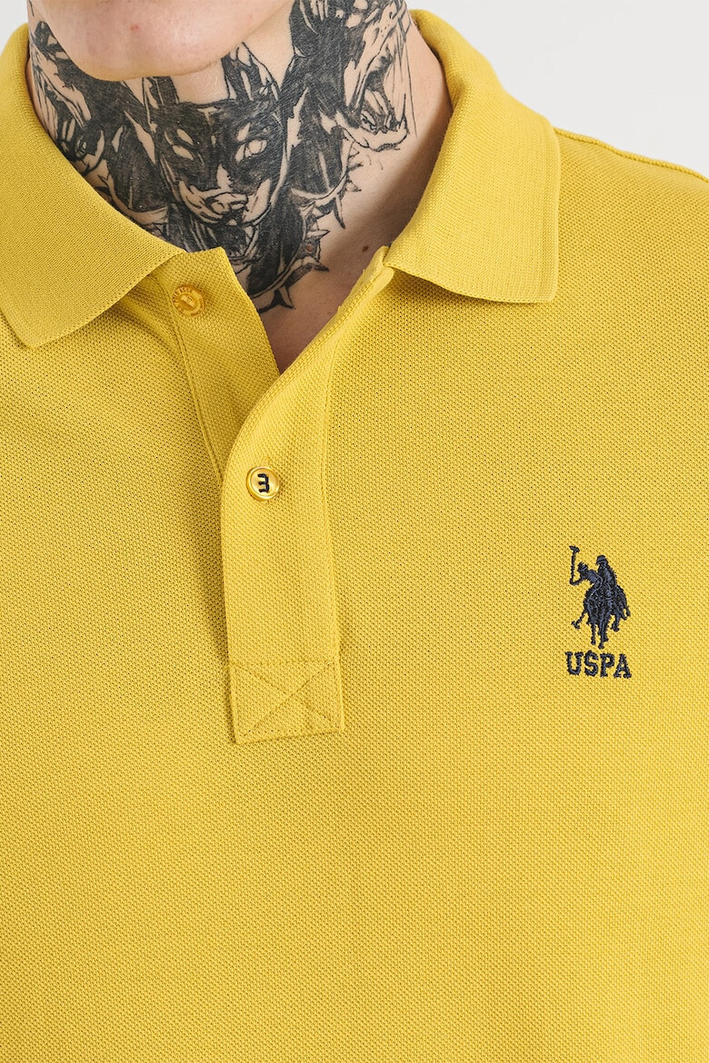 U.S. Polo Assn. Bluza polo din bumbac cu logo - Pled.ro