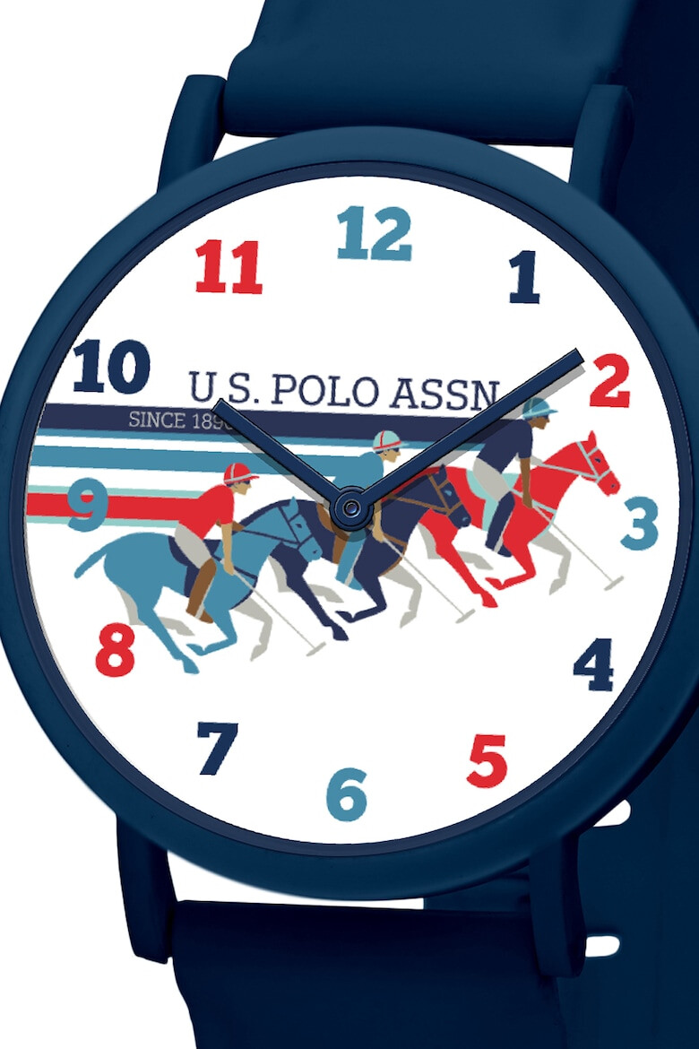 U.S. Polo Assn. Ceas cu o curea de silicon - Pled.ro