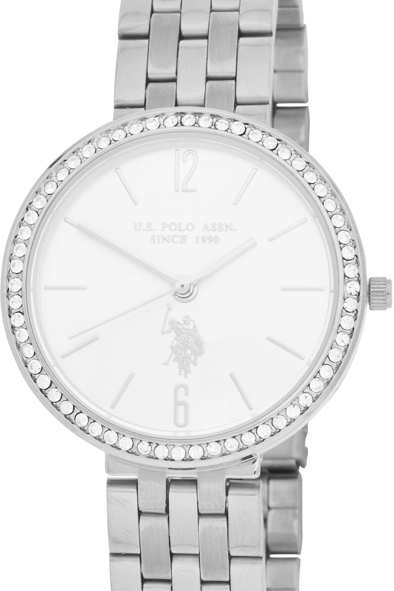 U.S. Polo Assn. Ceas quartz cu bratara de otel inoxidabil - Pled.ro