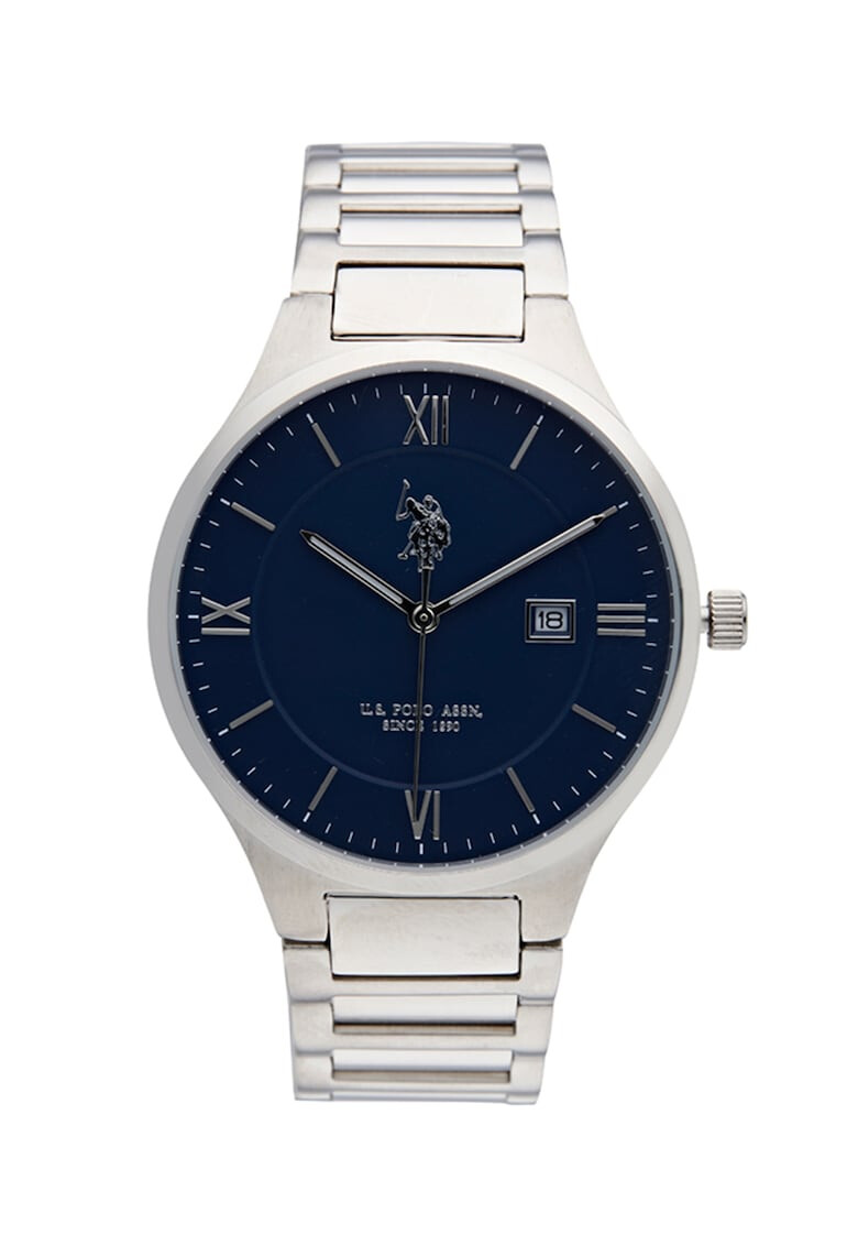 U.S. Polo Assn. Ceas quartz cu bratara din otel inoxidabil - Pled.ro