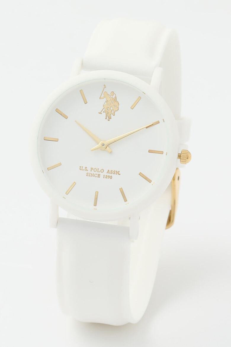 U.S. Polo Assn. Ceas quartz cu o curea de silicon - Pled.ro