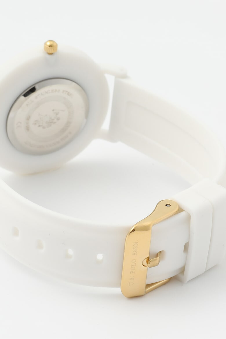 U.S. Polo Assn. Ceas quartz cu o curea de silicon - Pled.ro