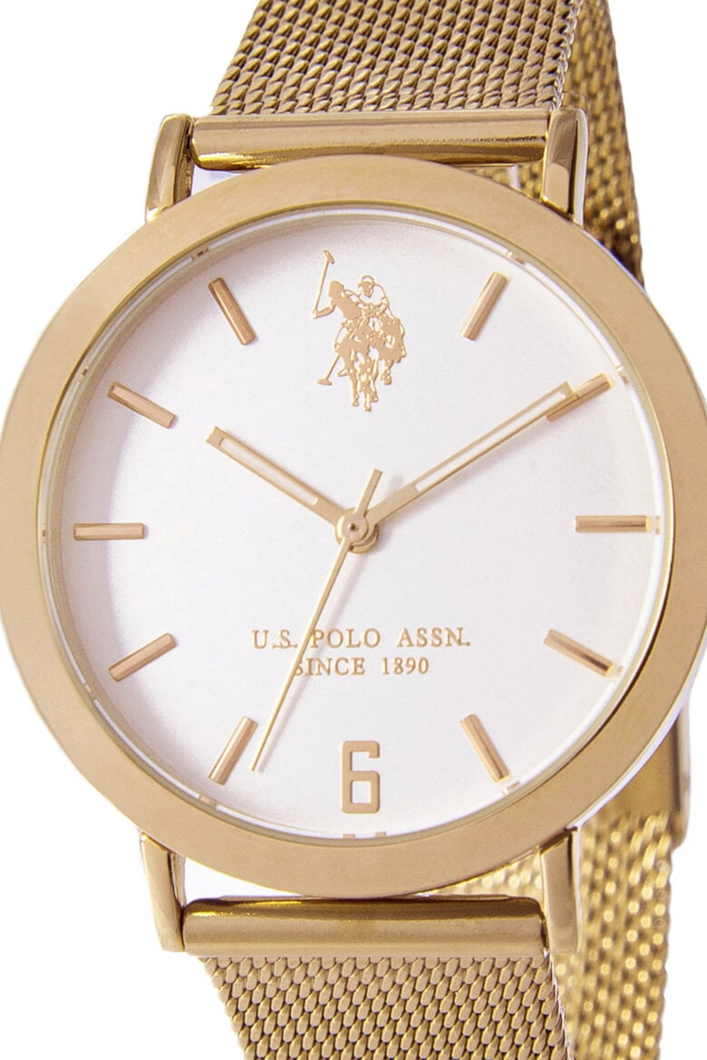 U.S. Polo Assn. Ceas quartz rotund - Pled.ro