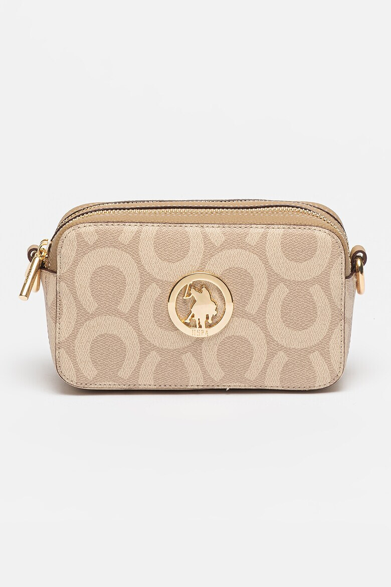 U.S. Polo Assn. Geanta crossbody cu bareta detasabila de umar - Pled.ro