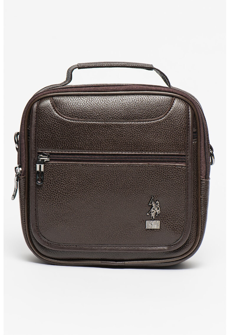 U.S. Polo Assn. Geanta crossbody cu compartimente cu fermoar - Pled.ro