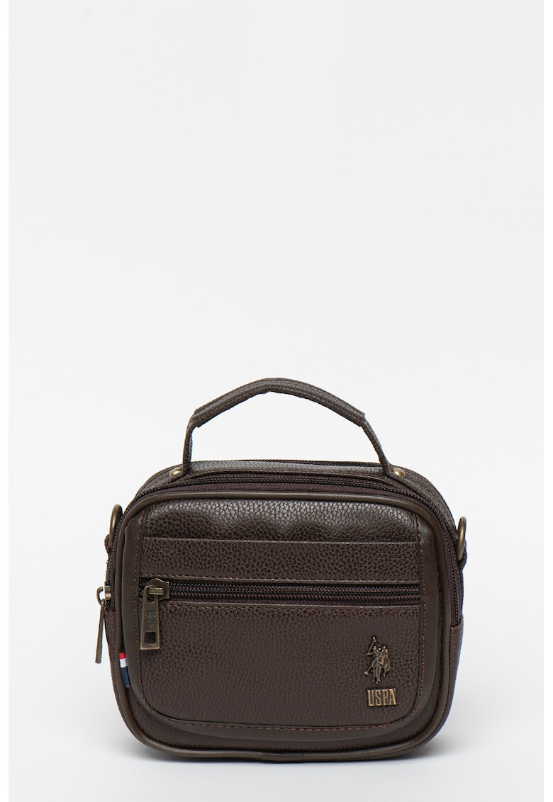 U.S. Polo Assn. Geanta crossbody de piele ecologica - Pled.ro