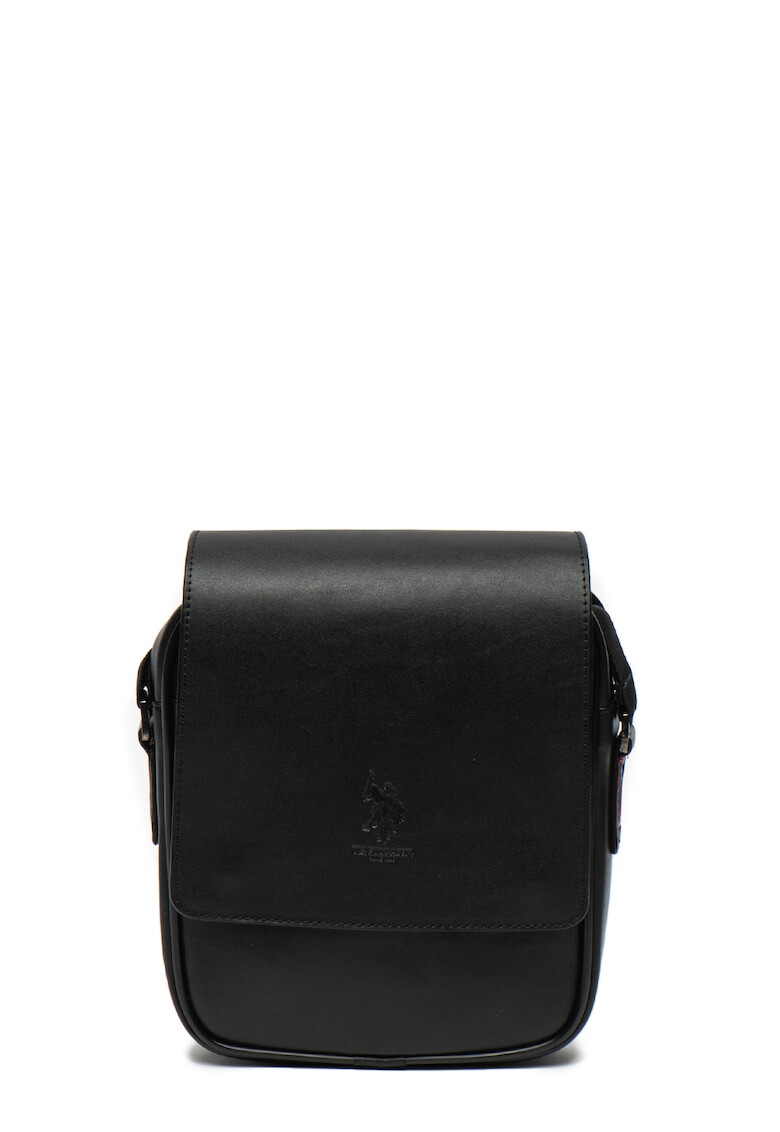 U.S. Polo Assn. Geanta crossbody de piele ecologica cu logo stantat - Pled.ro