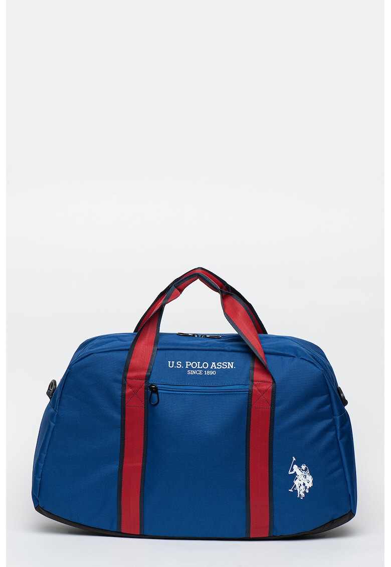 U.S. Polo Assn. Geanta duffle cu detaliu logo - Pled.ro